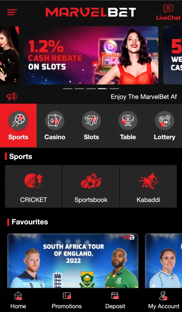 Marvelbet website Bangladesh